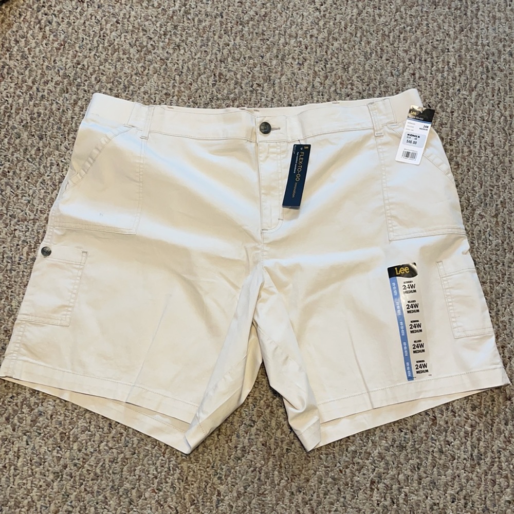 Lee Flex To Go Cargo Bermuda Shorts 24W